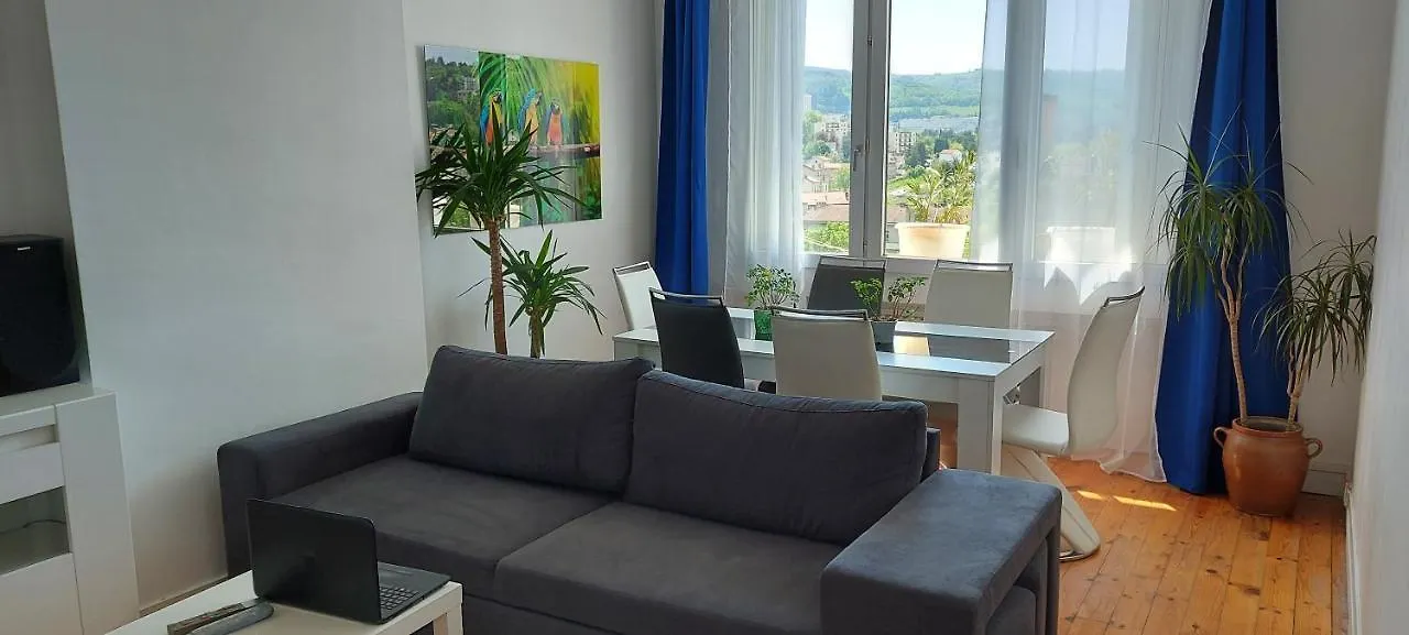 Appartement spacieux F3,netlix,wi fi,parking gratuit,proche de STEEL France
